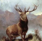 Sir Edwin Landseer monarch of the glen oil painting